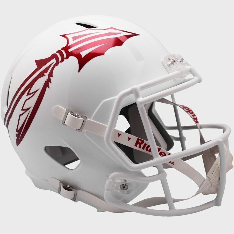 Florida State Seminoles Alternate White Riddell Speed Replica Full Size Football Helmet