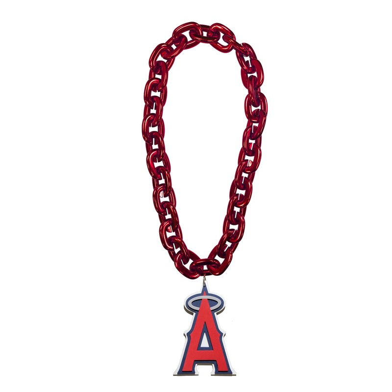 Los Angeles Angels MLB Fan Chain 10 Inch 3D Foam Magnet Necklace