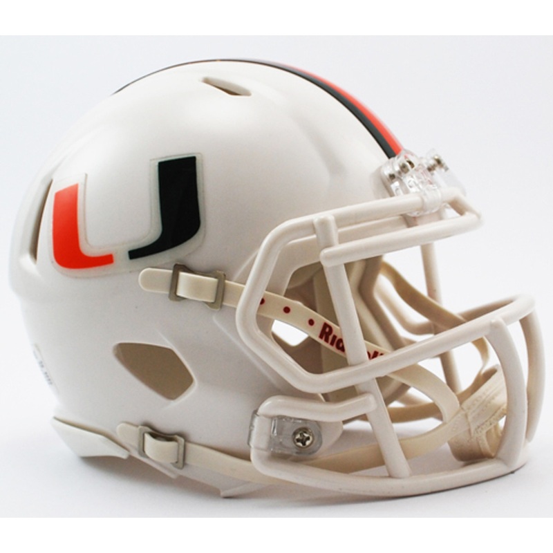 Miami Hurricanes Revolution SPEED Mini Helmet
