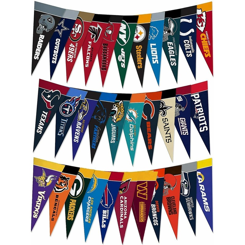 NFL Mini Pennant Set (all 32 Teams)