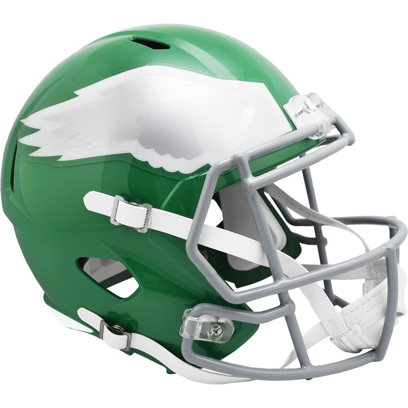 Philadelphia Eagles Alternate 2023 Kelly Green On-Field Riddell SPEED Full Size Replica Football Helmet