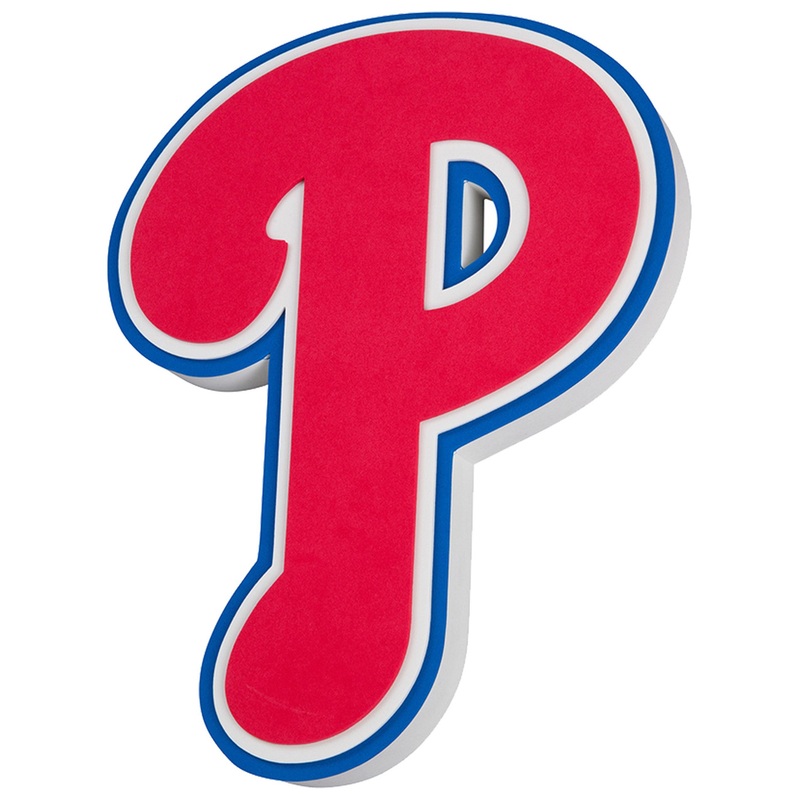 Philadelphia Phillies MLB 3D Fan Foam Logo Sign