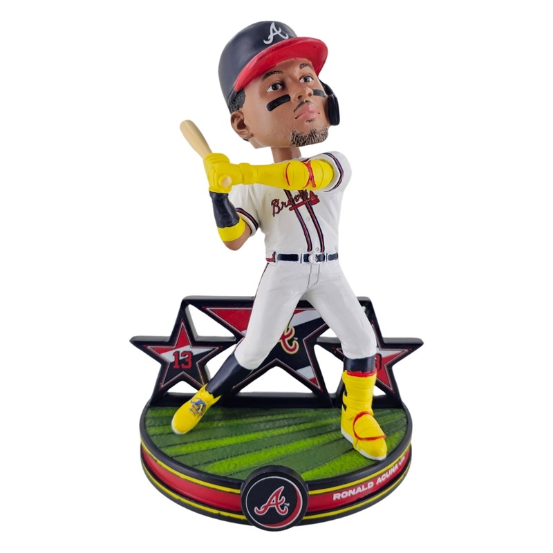 Ronald Acuna Jr. Atlanta Braves 2024 Superstar Series 8.5″ Bobblehead Bobble Head Doll