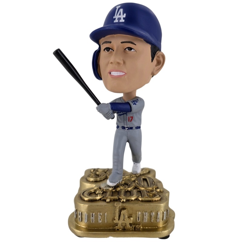 Shohei Ohtani Los Angeles Dodgers 50/50 Club Gold Mini 5″ Bobblehead Bobble Head Doll