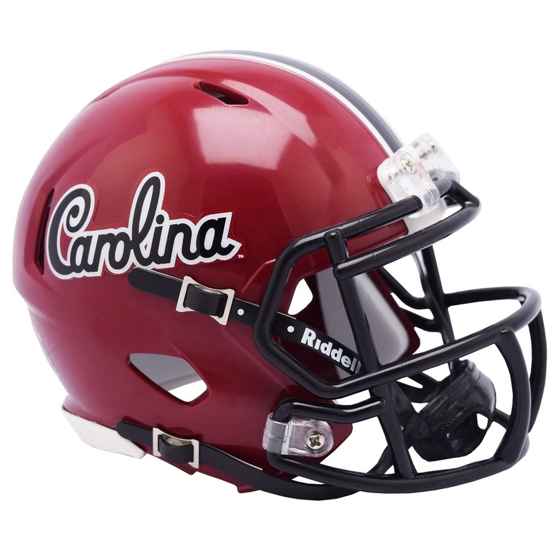 South Carolina Gamecocks Alternate Script NCAA Riddell SPEED Mini Football Helmet
