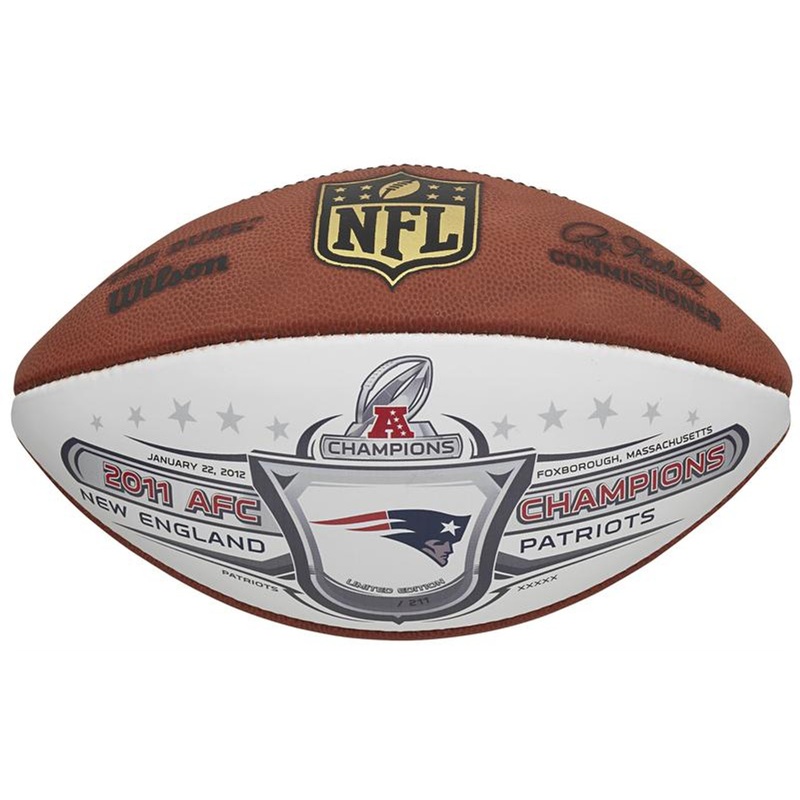 Wilson New England Patriots 2011 AFC Conference Champions Football- LIMITED EDITION!