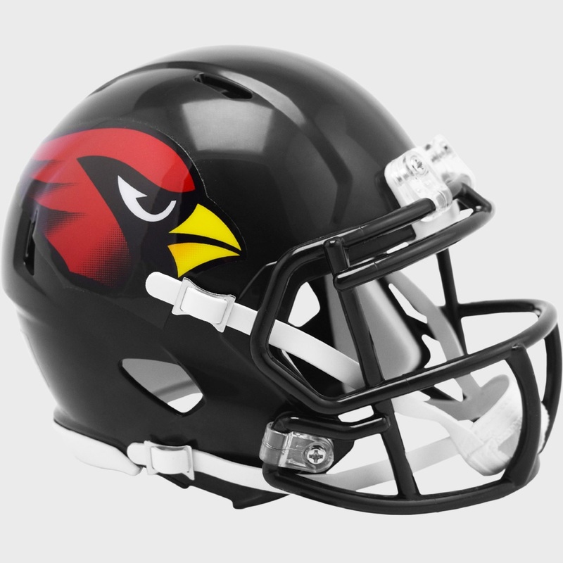 Arizona Cardinals Black 2022 Alternate On-Field NFL Revolution SPEED Mini Football Helmet