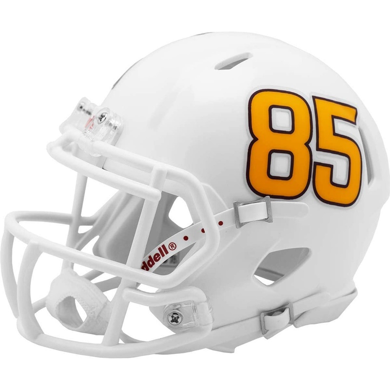 Arizona State Sun Devils White Fork with #85 Revolution SPEED Mini Football Helmet