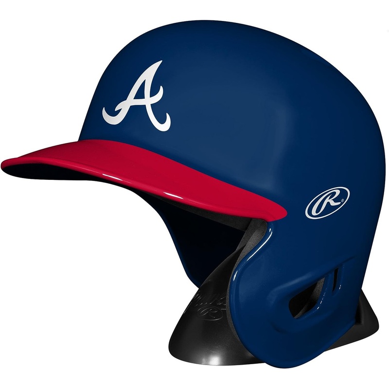 Atlanta Braves MLB Rawlings Replica MLB Baseball Mini Helmet