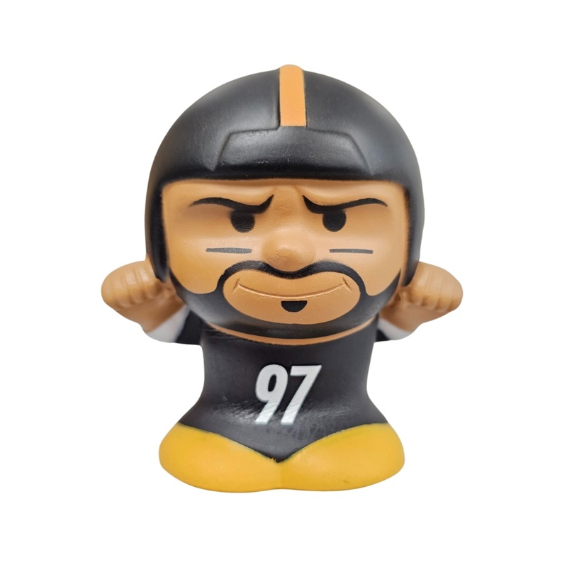 Cameron Heyward Pittsburgh Steelers # 97 Series 4 Jumbo SqueezyMate NFL Figurine
