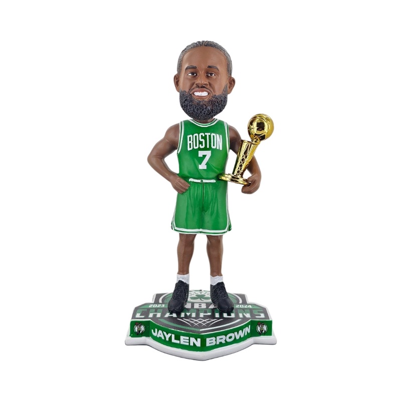 Jaylen Brown Boston Celtics 2024 NBA Champions 8″ Bobblehead Bobble Head Doll