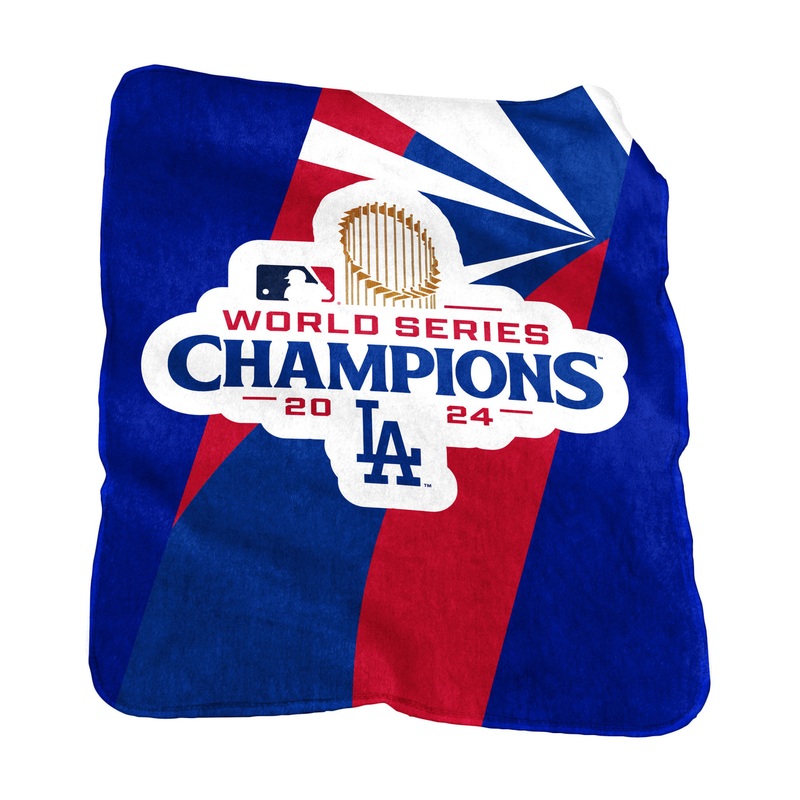 Los Angeles Dodgers 2024 World Series Champions 50″ x 60″ Silk Touch Throw Blanket