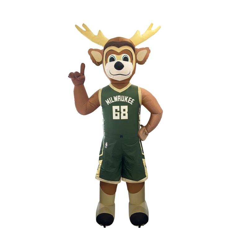 Milwaukee Bucks Bango Mascot 7′ Tall NBA Inflatable