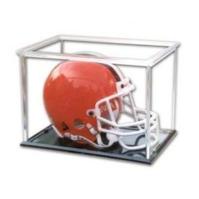 Mini Football Helmet Display Cube by Pro-Mold with UV Protection (1 Case of 12 Total)
