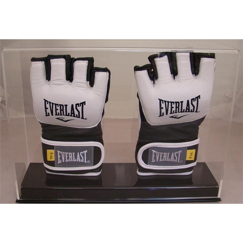 New Deluxe Double UFC / MMA Fight Glove Clear Display Case