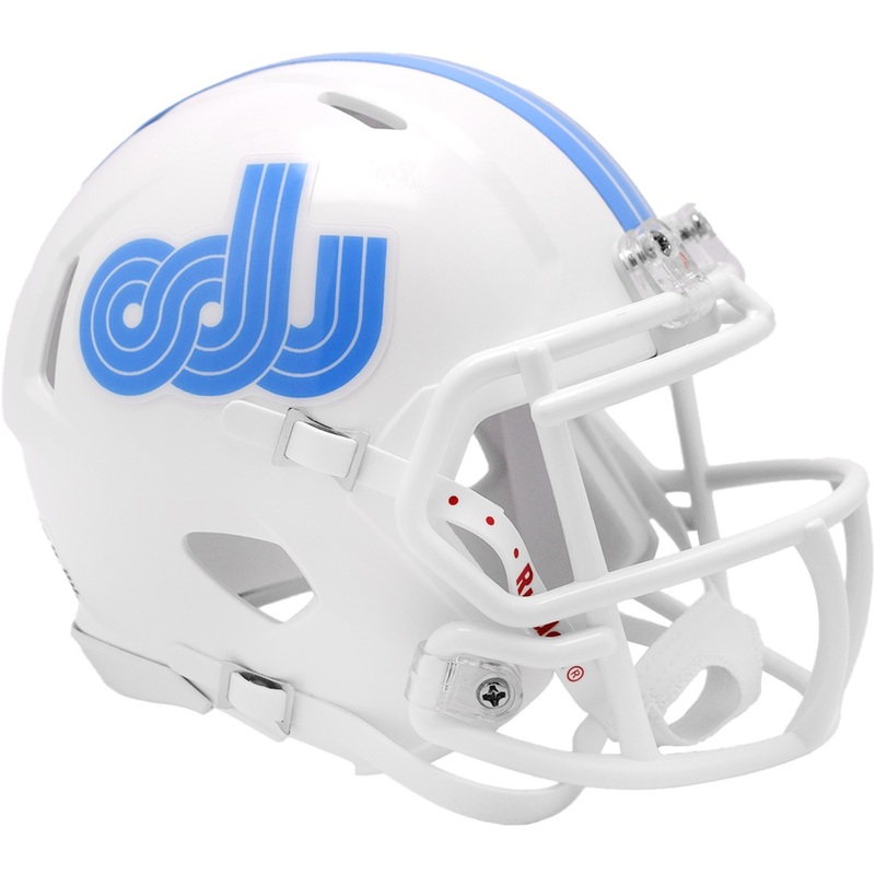 Old Dominion Monarchs Racetrack 2024 NCAA Riddell Speed Mini Football Helmet