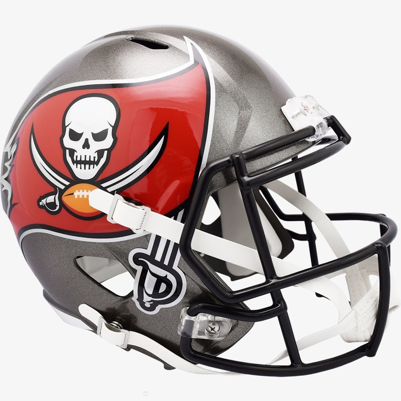 Tampa Bay Buccaneers New 2020 SPEED Riddell Full Size Replica Football Helmet