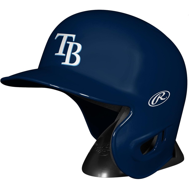 Tampa Bay Rays MLB Rawlings Replica MLB Baseball Mini Helmet