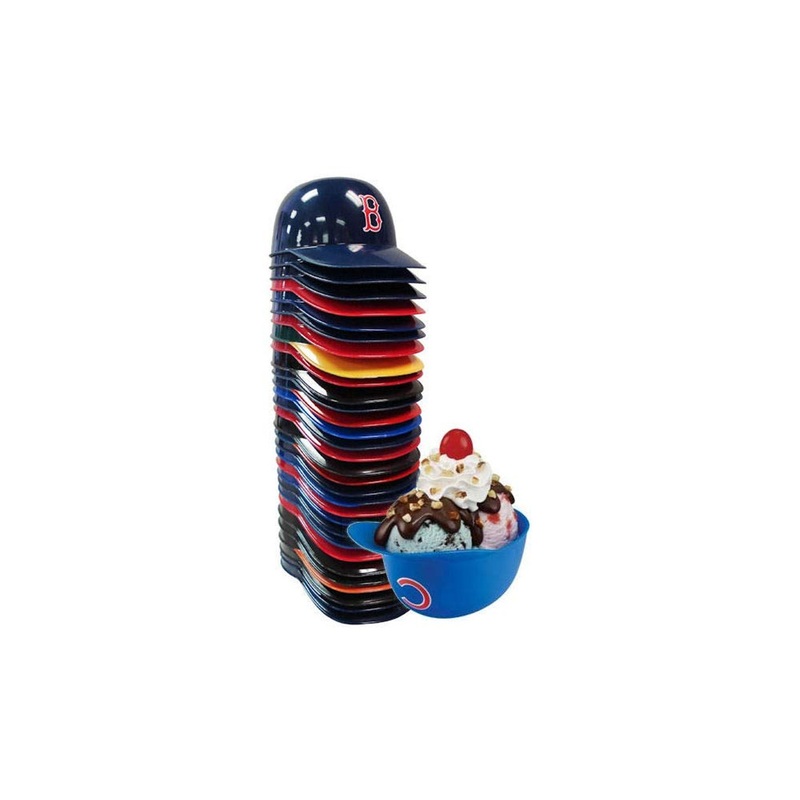 All 30 MLB Teams Official MLB 8oz Mini Baseball Helmet Ice Cream Snack Bowls