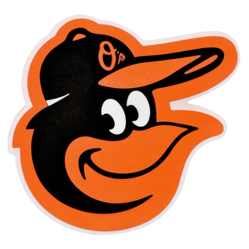 Baltimore Orioles 3D Fan Foam Logo Sign