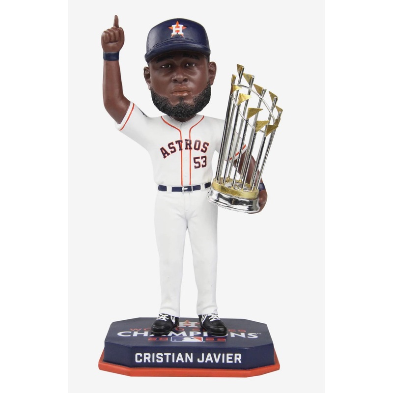 Christian Javier Houston Astros 2022 World Series Champions 8″ Bobblehead Bobble Head Doll