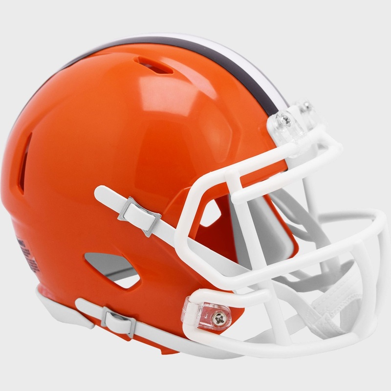 Cleveland Browns 1975-2005 Throwback Revolution SPEED Mini Football Helmet