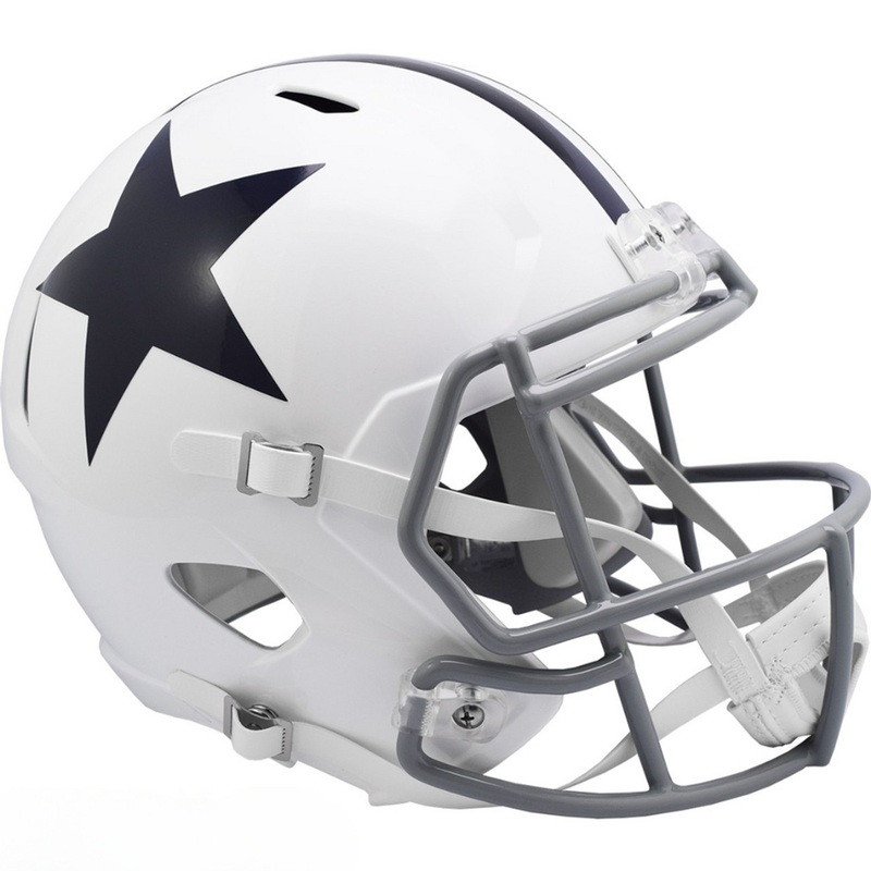 Dallas Cowboys 1960 to 1963 Throwback SPEED Riddell Full Size Replica Football Helmet