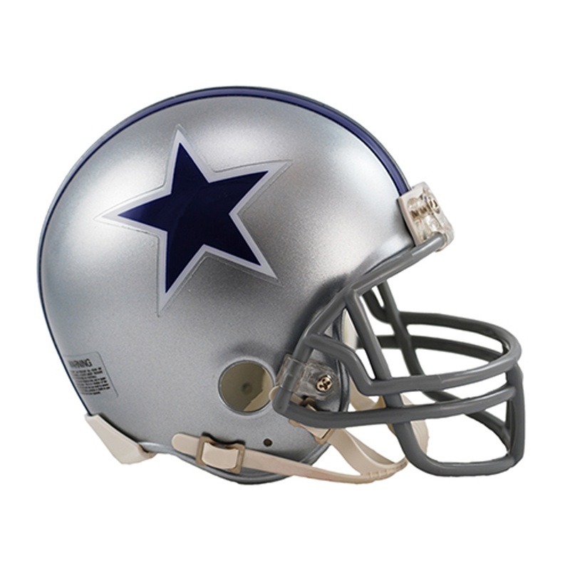 Dallas Cowboys 1964-66 Throwback VSR4 Riddell Mini Football Helmet