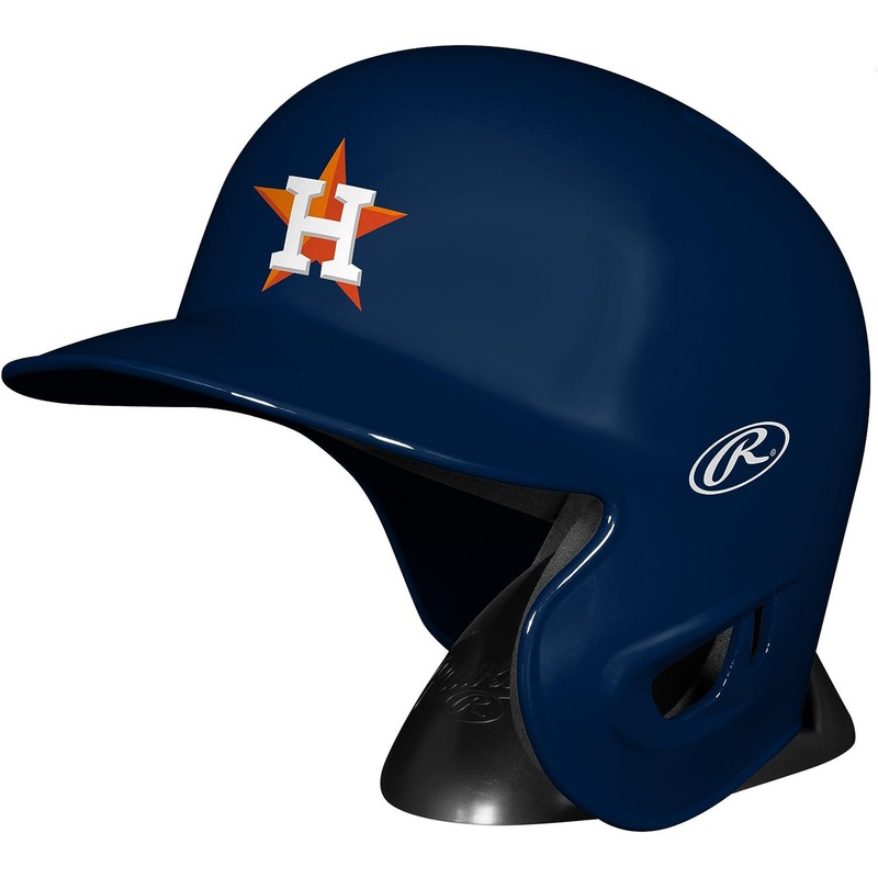 Houston Astros MLB Rawlings Replica MLB Baseball Mini Helmet