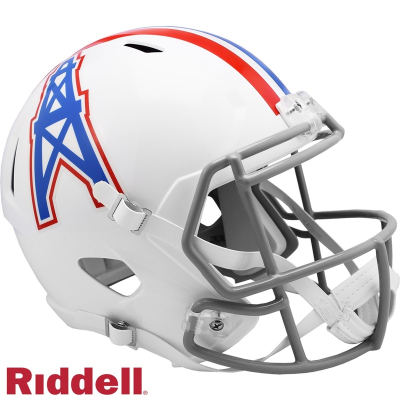 Houston Oilers 1975-80 Throwback SPEED Riddell Full Size Replica Football Helmet
