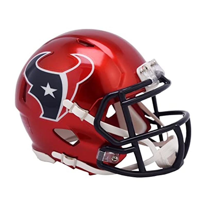 Houston Texans Alternate On-Field NFL Revolution SPEED Mini Football Helmet