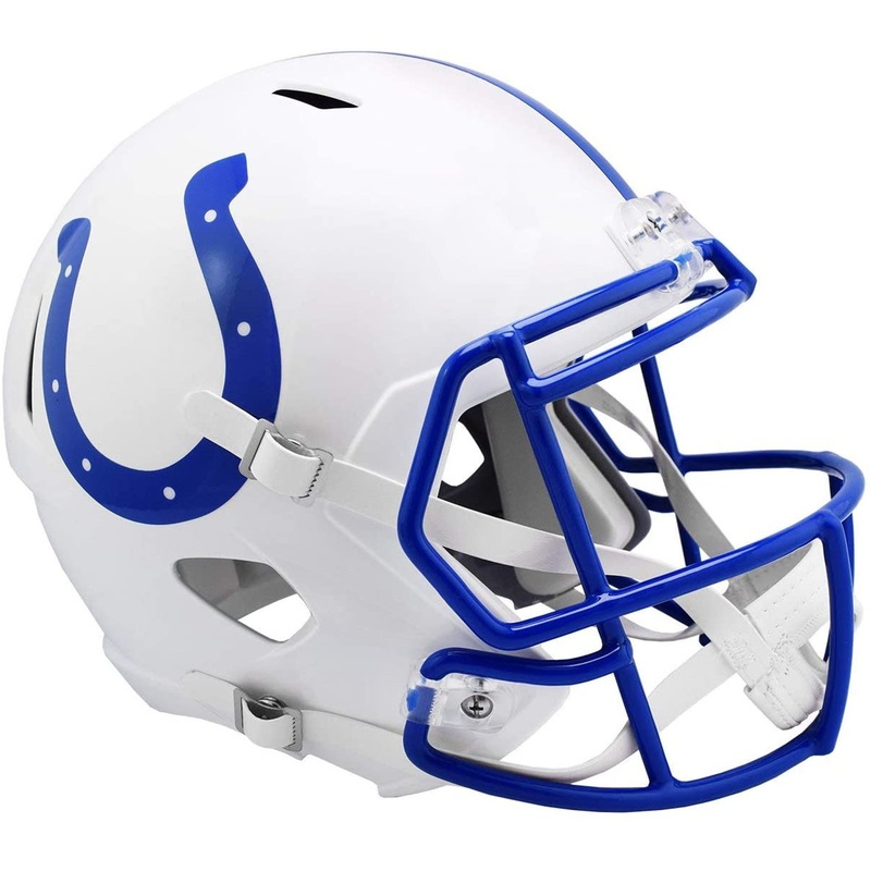 Indianapolis Colts 1995 to 2003 Throwback SPEED Riddell Full Size Replica Football Helmet