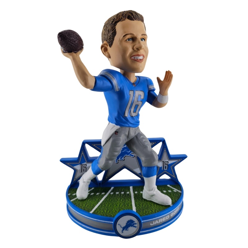Jared Goff Detroit Lions 2024 Superstar Series 8.5″ Bobblehead Bobble Head Doll