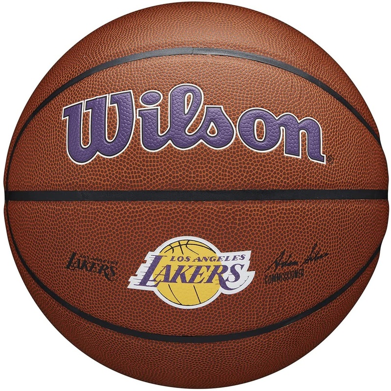 Los Angeles Lakers NBA Team Alliance Full Size Basketball – Size 7 – 29.5″