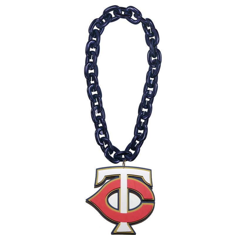Minnesota Twins MLB Fan Chain 10 Inch 3D Foam Necklace