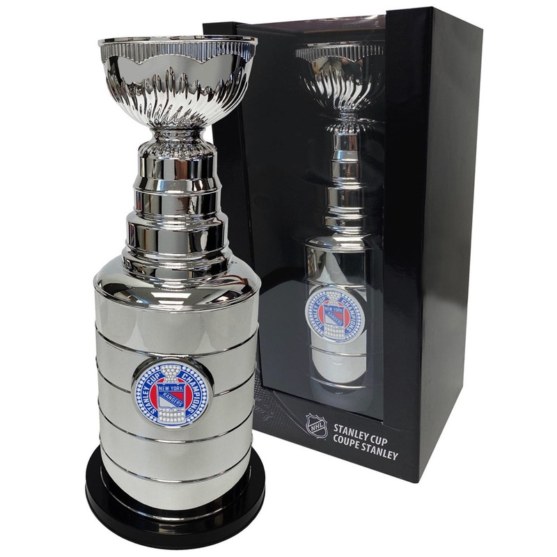 New York Rangers NHL Stanley Cup Chrome 14″ Trophy Coin Bank