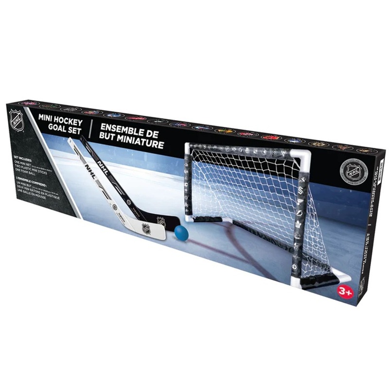 NHL 32 Team Mini Hockey Goal Goalie Net Set by Inglasco