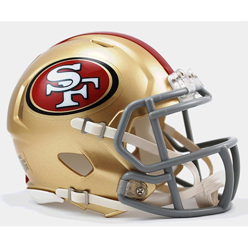 San Francisco 49ers Revolution SPEED Mini Helmet