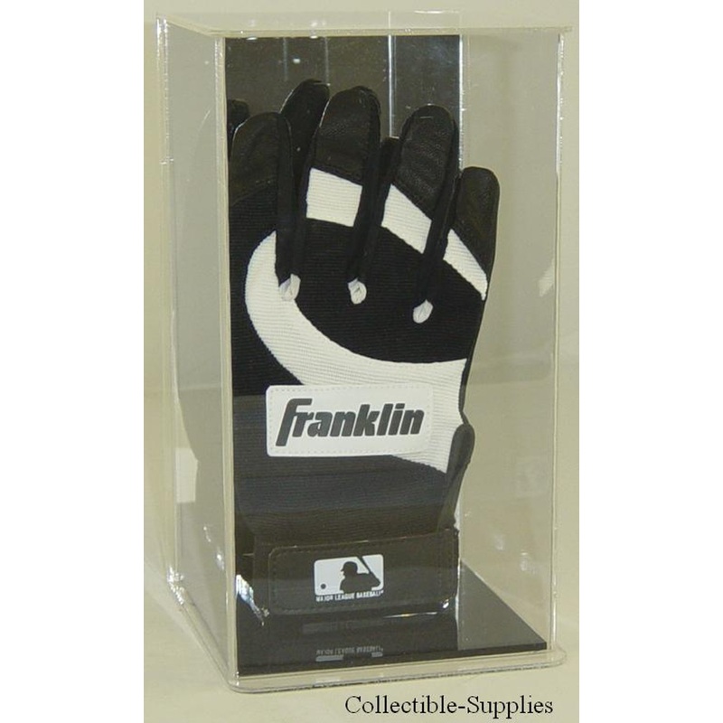 Single Baseball Batting Glove Wall Mountable Display