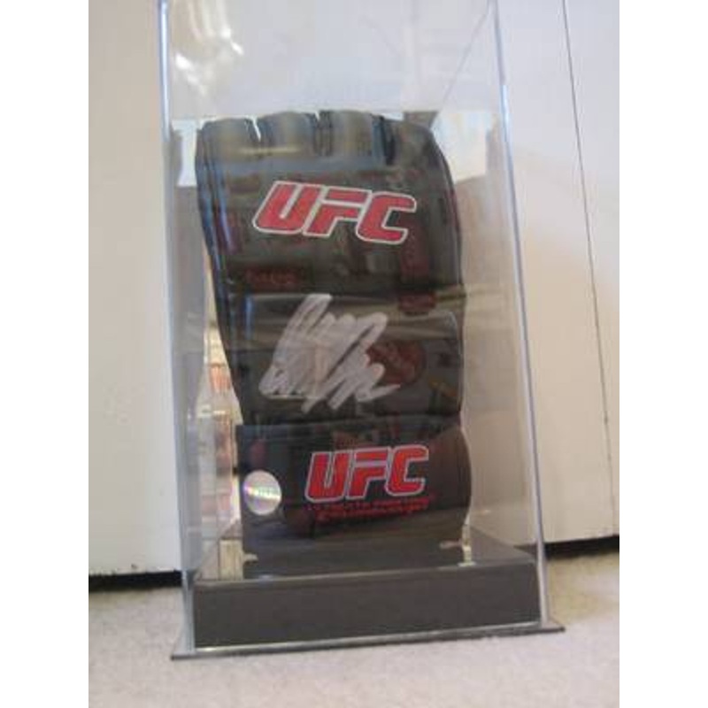 Single UFC / MMA Fight Glove Display Case with Mirror