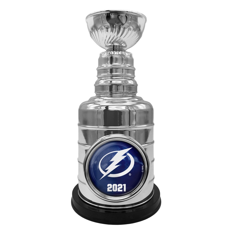 Tampa Bay Lightning 2021 NHL Mini 3″ Stanley Cup Champions Replica Trophy