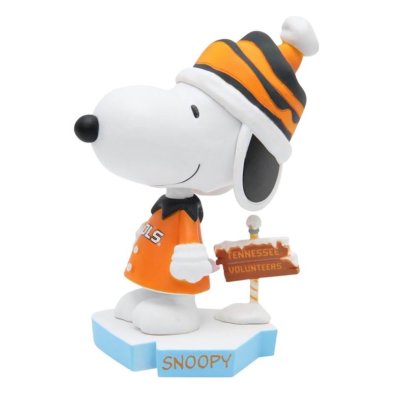 Tennessee Volunteers Snoopy Peanuts Mini Bighead 4.5″ Bobblehead Bobble Head Doll