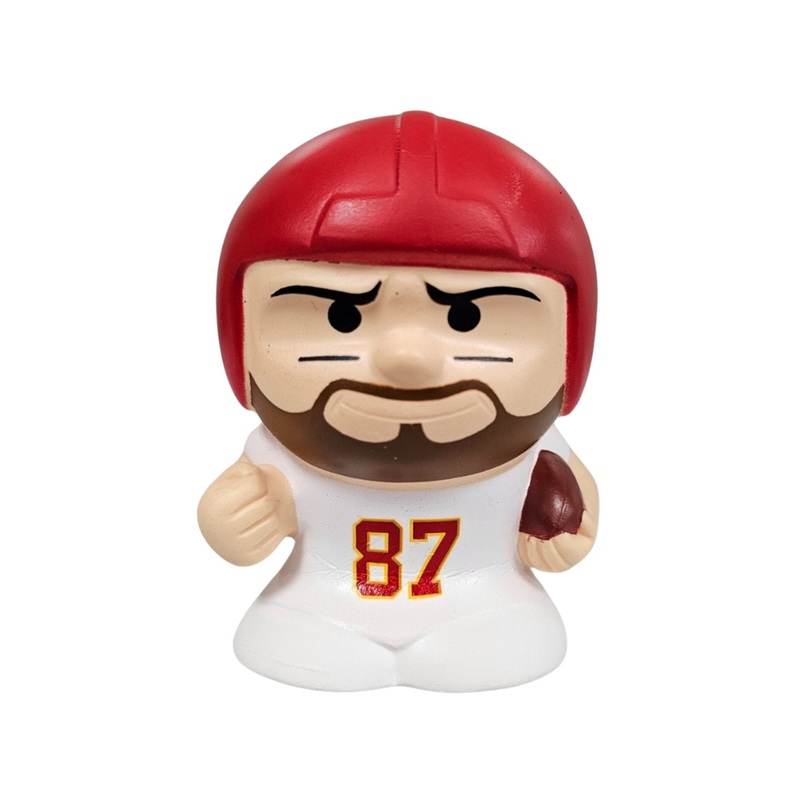 Travis Kelce Kansas City Chiefs Alternate Uniform RARE Series 4 Jumbo SqueezyMate NFL Figurine