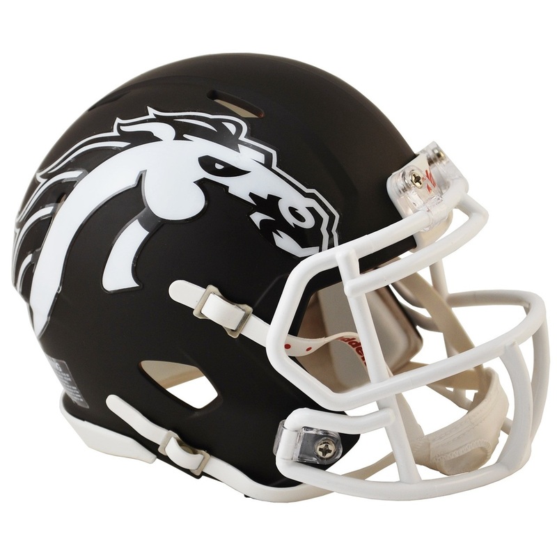 WESTERN MICHIGAN BRONCOS (MATTE BROWN) Riddell Speed Mini Helmet