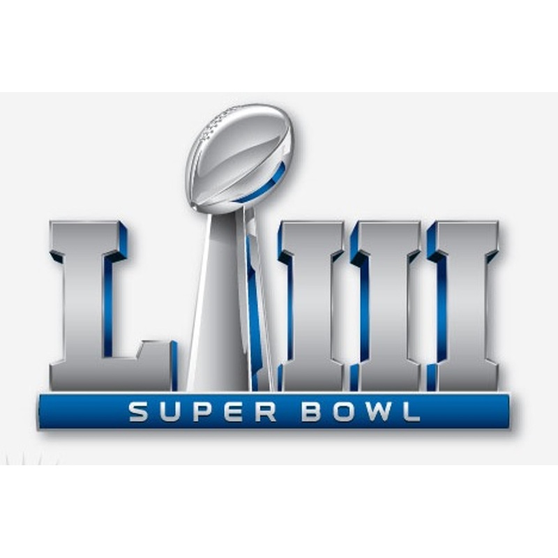 2019 Super Bowl LIII (53) 2″ Logo Pin on Pin
