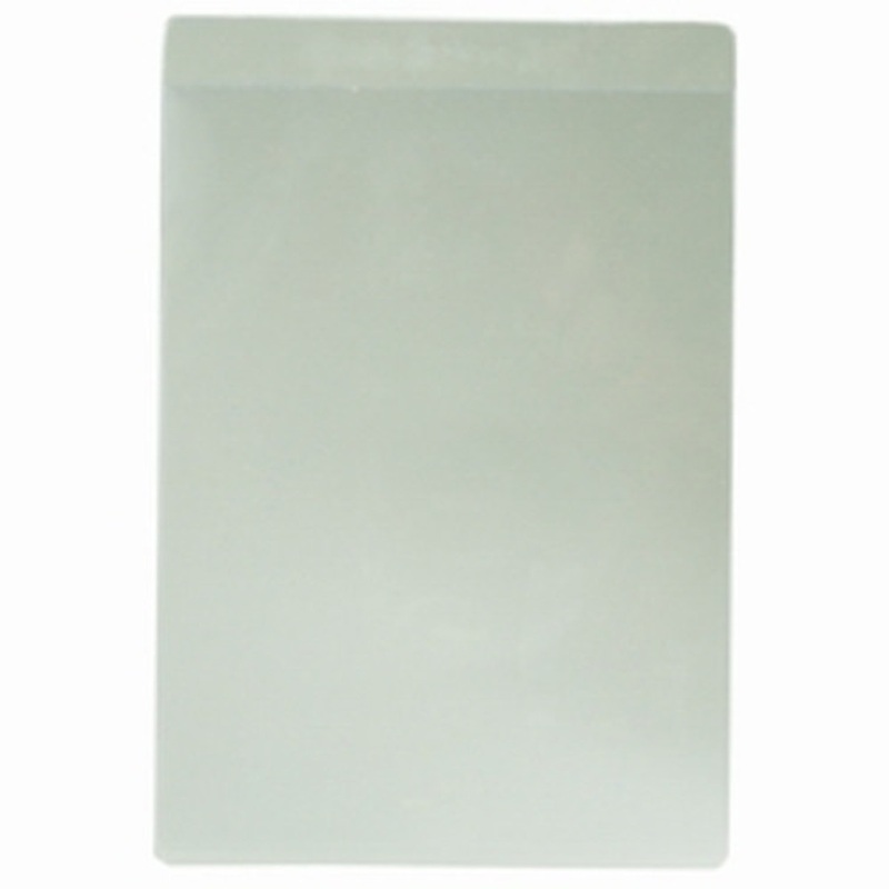 25 – 4 x 6 SEMI-RIGID CARD HOLDERS TOPLOADERS