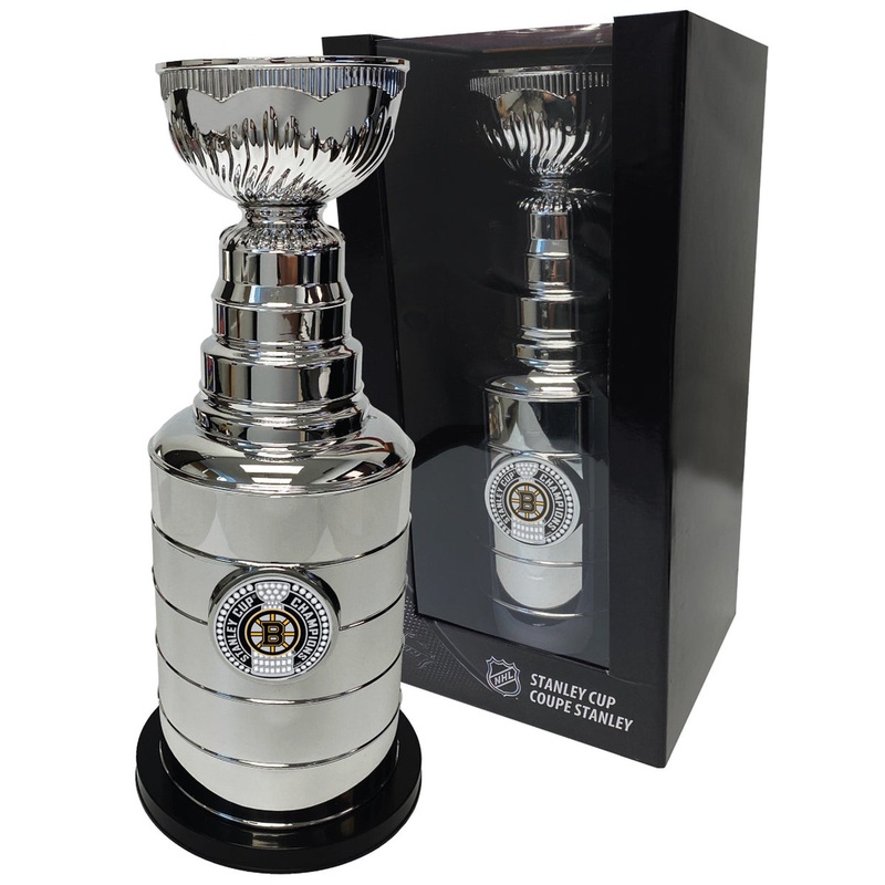 Boston Bruins NHL Stanley Cup Chrome 14″ Trophy Coin Bank