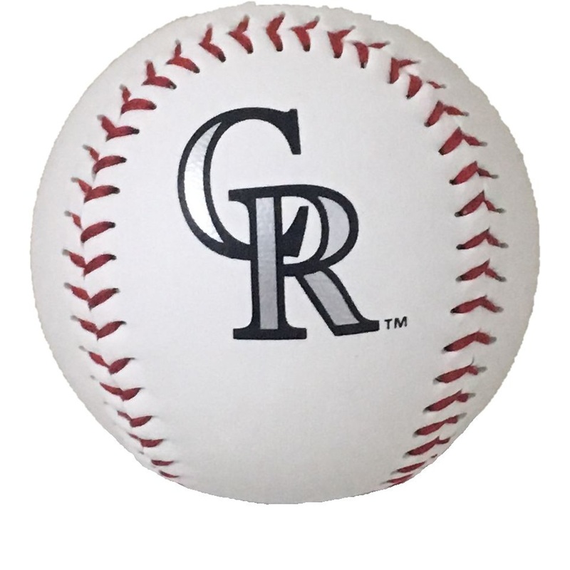 Colorado Rockies Rawlings “The Original” Team Logo Baseball