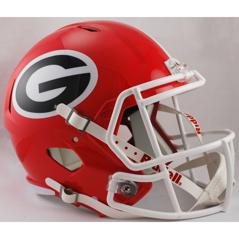 Georgia Bulldogs SPEED Riddell Full Size Replica Football Helmet