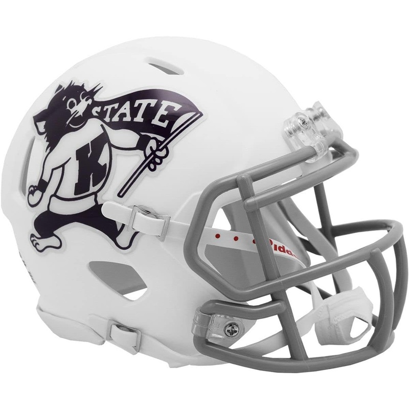Kansas State Wildcats Willie Wildcat NCAA Revolution SPEED Mini Football Helmet